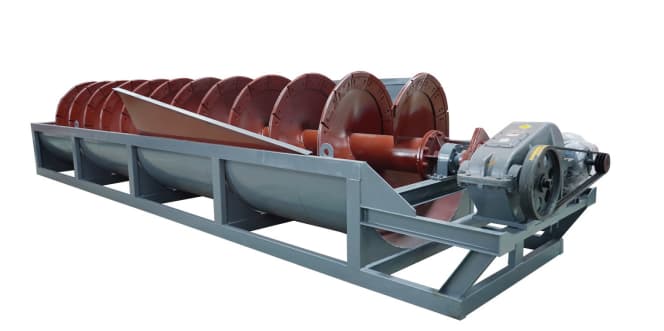 螺旋洗砂机设备展示